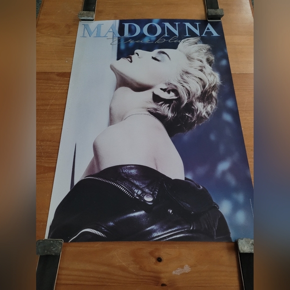 MADONNA True Blue Record Store Promo POSTER Original 38” X 26.5”